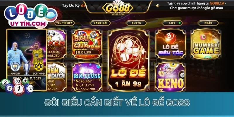 Lô Đề Go88 – Chinh Phục Các Con Số Bí Ẩn Chốt Lời 1 Ăn 99 2 Đôi điều cần biết về lô đề Go88