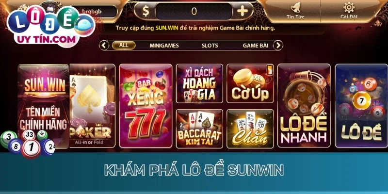 Khám phá lô đề Sunwin - cổng game lô đề online uy tín