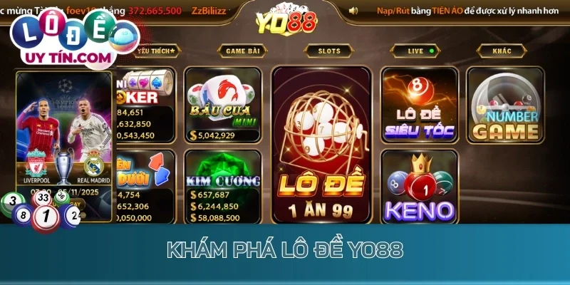 Khám phá lô đề Yo88 - nền tảng đặt cược xổ số trực tuyến hiện đại