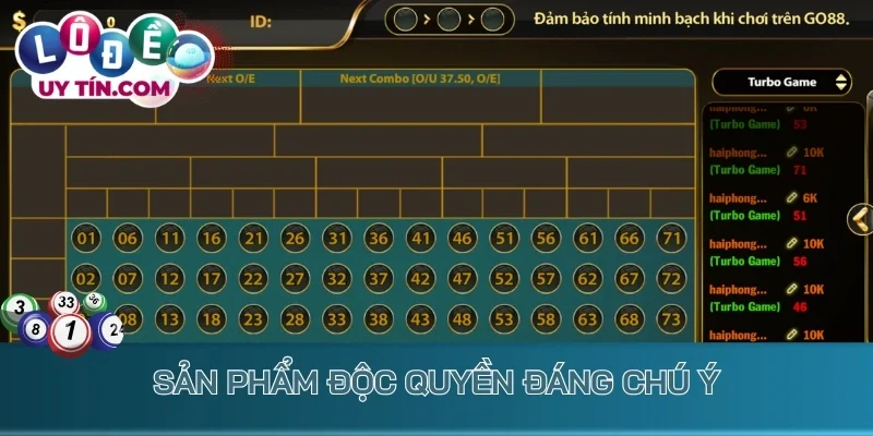 Lô Đề Go88 – Chinh Phục Các Con Số Bí Ẩn Chốt Lời 1 Ăn 99 4 Sản phẩm độc quyền đáng chú ý