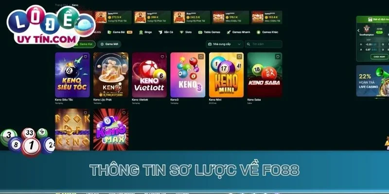 Thông tin sơ lược về lô đề fo88