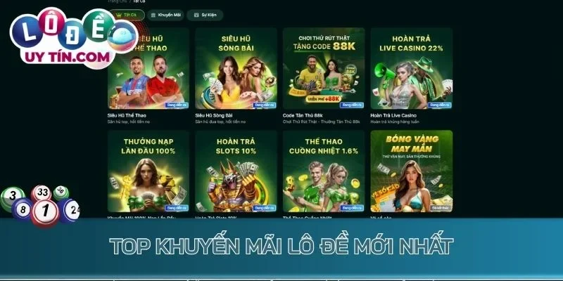Top khuyến mãi lô đề fo88 mới nhất