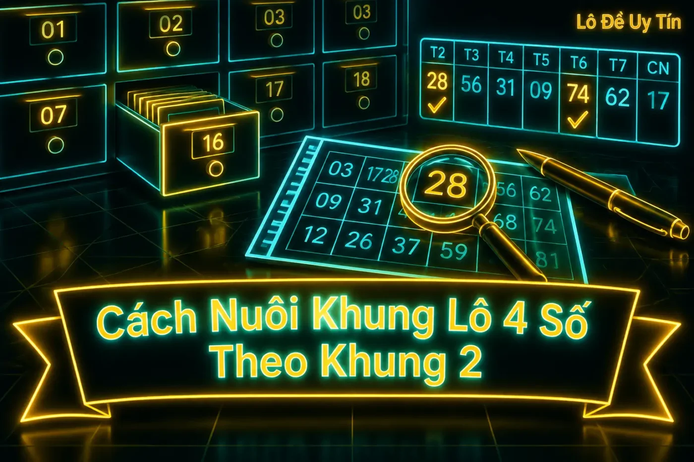 Khung ngày là số kỳ quay bạn cam kết giữ nguyên bộ số - khung lô 4 số